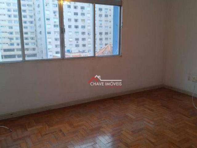 Apartamento à venda, 76 m² por R$ 450.000,00 - Embaré - Santos/SP