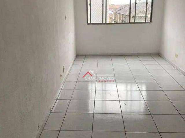 Apartamento com 2 dormitórios à venda, 68 m² por R$ 400.000,00 - Aparecida - Santos/SP