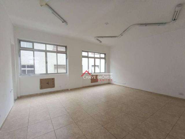 Sala para alugar, 60 m² por R$ 1.900/mês - Encruzilhada - Santos/SP