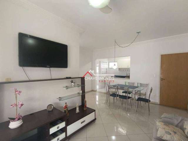 Apartamento com 3 dormitórios à venda, 70 m² por R$ 350.000,00 - Jardim Belmar - Guarujá/SP