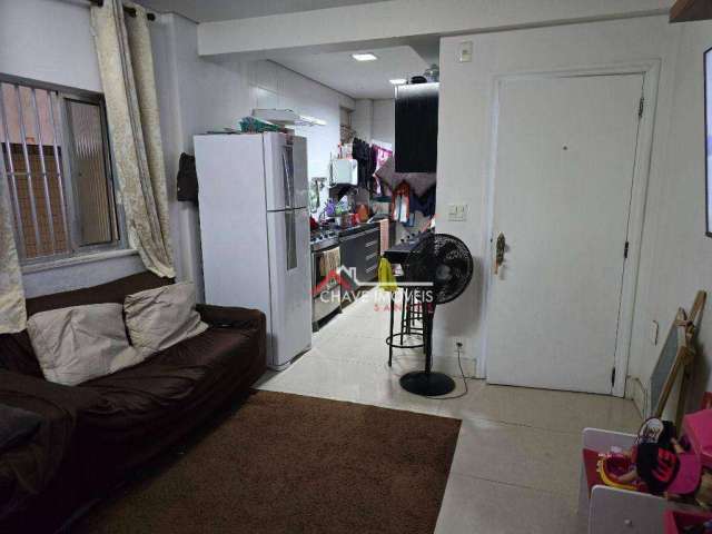 Apartamento com 1 dormitório à venda, 60 m² por R$ 350.000,00 - Embaré - Santos/SP