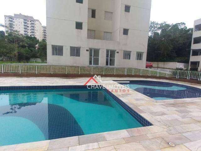 Apartamento com 2 dormitórios à venda, 52 m² por R$ 295.000 - Morro de Nova Cintra - Santos/SP