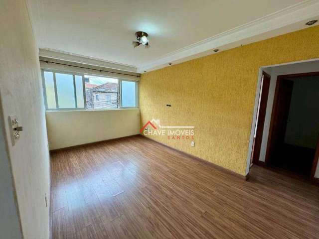 Apartamento com 2 dormitórios à venda, 71 m² Campo Grande - Santos/SP