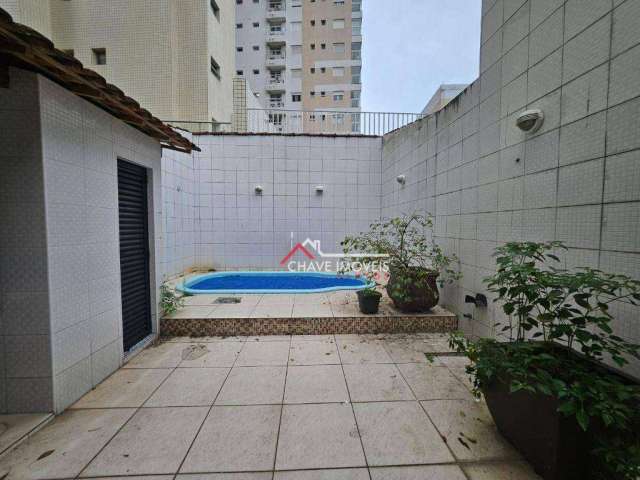 Sobrado com 3 dormitórios à venda, 205 m² por R$ 2.500.000,00 - Embaré - Santos/SP