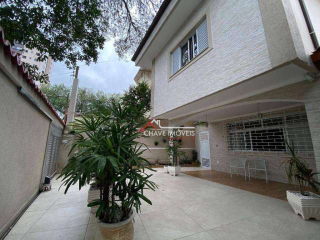 Sobrado com 3 dormitórios à venda, 156 m² por R$ 1.650.000,00 - Aparecida - Santos/SP