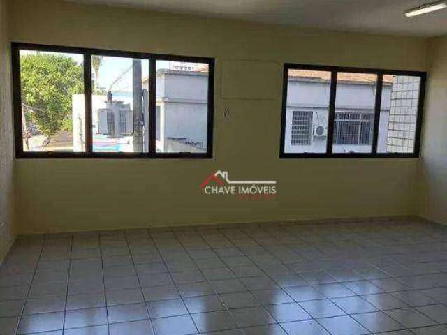 Sala, 48 m² - venda por R$ 244.000,00 ou aluguel por R$ 2.200,00/mês - Vila Matias - Santos/SP