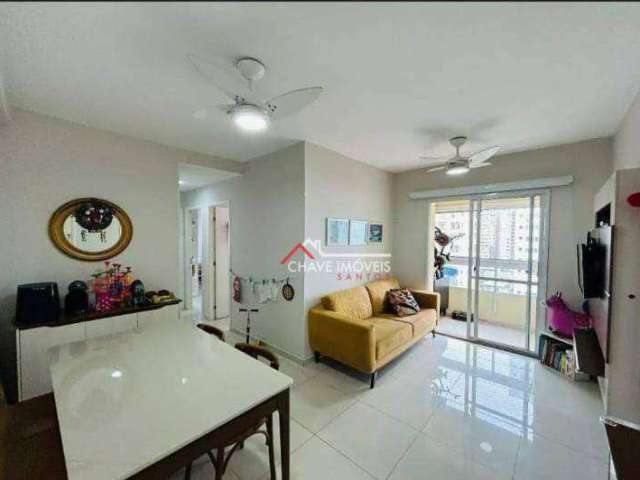 Apartamento com 3 dormitórios à venda, 71 m² por R$ 540.000,00 - Gonzaguinha - São Vicente/SP