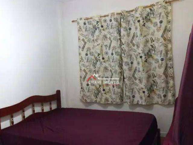 Apartamento com 1 dormitório à venda, 38 m² por R$ 170.000,00 - Itararé - São Vicente/SP