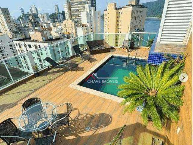 Apartamento Triplex com 3 dormitórios à venda, 597 m² - Itararé - São Vicente/SP