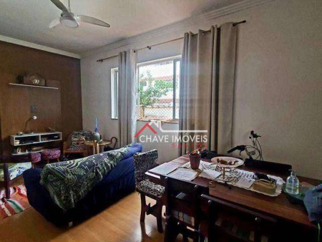 Apartamento com 3 dormitórios à venda, 122 m² por R$ 510.000,00 - Pompéia - Santos/SP