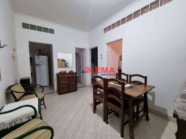 Apartamento com 2 dormitórios à venda, 65 m² por R$ 405.000,00 - Embaré - Santos/SP