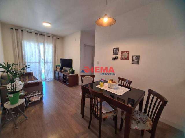 Apartamento com 2 dormitórios à venda, 59 m² por R$ 440.000,00 - Vila Matias - Santos/SP