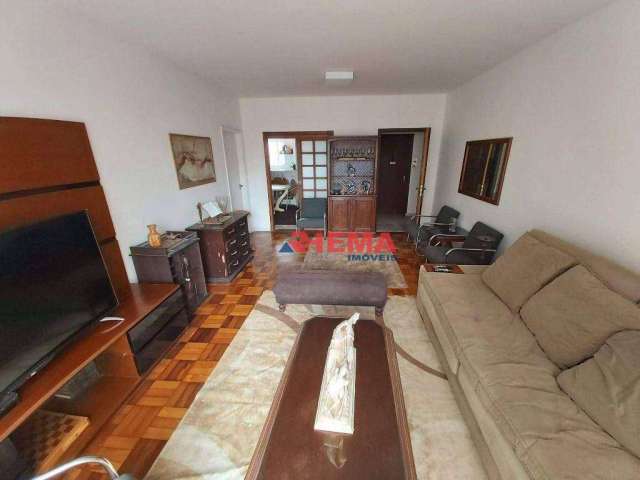 Apartamento com 3 dormitórios à venda, 178 m² por R$ 1.100.000,00 - Ponta da Praia - Santos/SP