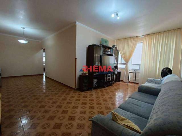 Apartamento com 3 dormitórios à venda, 138 m² por R$ 850.000,00 - Embaré - Santos/SP