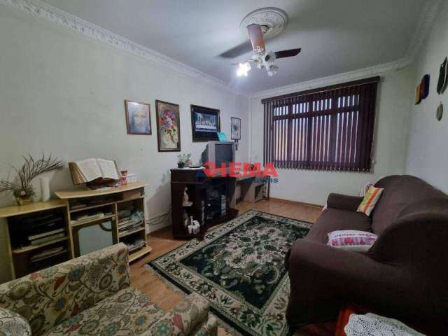 Apartamento com 2 dormitórios à venda, 52 m² por R$ 400.000,00 - Aparecida - Santos/SP