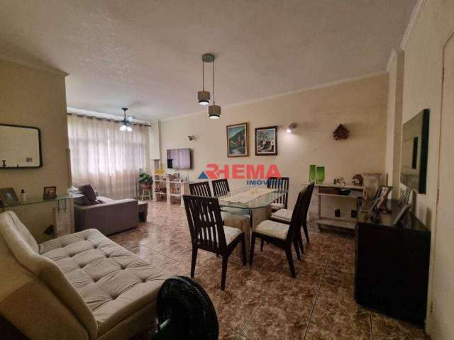 Apartamento com 2 dormitórios à venda, 109 m² por R$ 695.000,00 - Boqueirão - Santos/SP