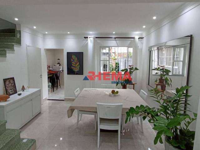 Casa com 2 dormitórios à venda, 200 m² por R$ 1.500.000,00 - Embaré - Santos/SP