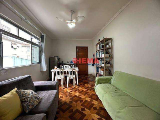 Apartamento com 3 dormitórios à venda, 102 m² por R$ 550.000,00 - Aparecida - Santos/SP