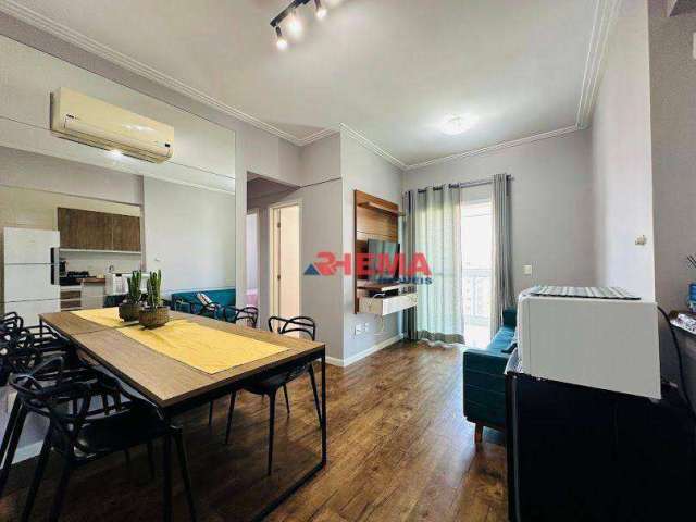 Apartamento com 2 dormitórios à venda, 52 m² por R$ 580.000,00 - Estuário - Santos/SP