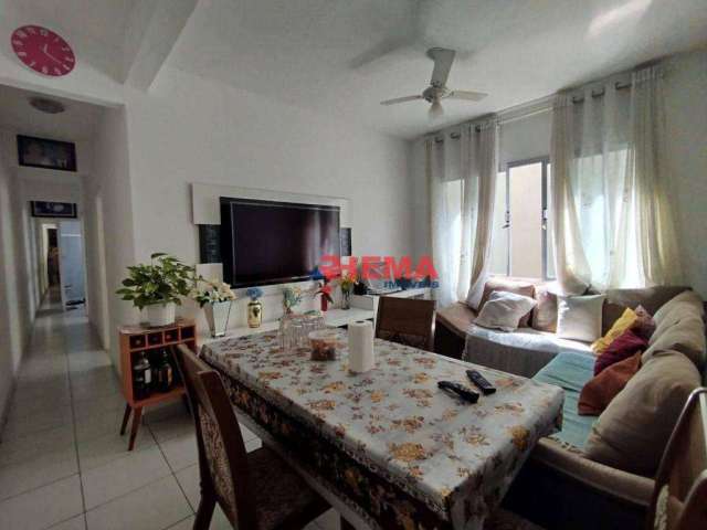 Apartamento com 3 dormitórios à venda, 68 m² por R$ 380.000,00 - Macuco - Santos/SP