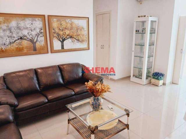 Apartamento com 2 dormitórios à venda, 74 m² por R$ 470.000,00 - Pompéia - Santos/SP