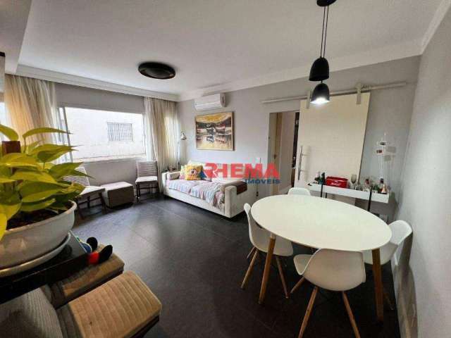 Apartamento com 1 dormitório à venda, 60 m² por R$ 320.000,00 - Itararé - São Vicente/SP