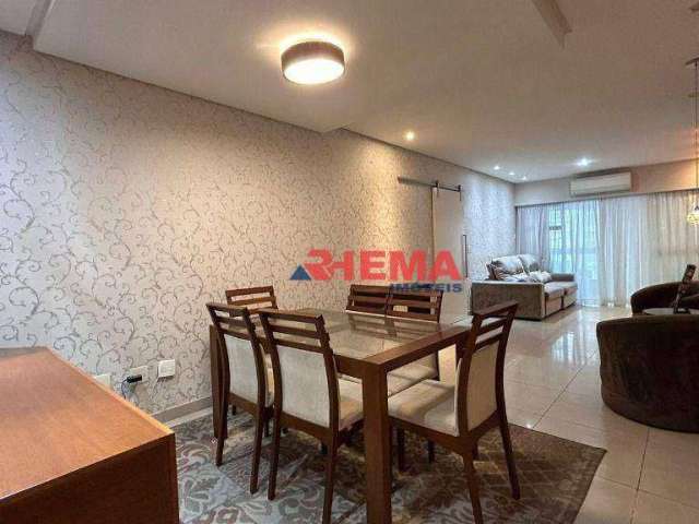 Apartamento com 3 dormitórios à venda, 150 m² por R$ 1.150.000,00 - Pompéia - Santos/SP