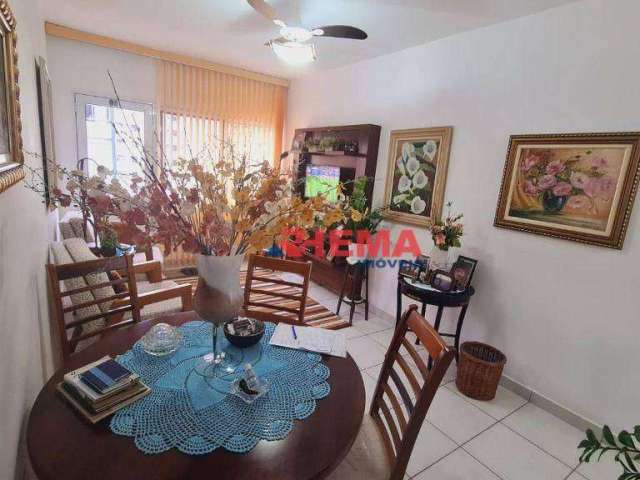 Apartamento com 1 dormitório à venda, 50 m² por R$ 455.800,00 - Embaré - Santos/SP