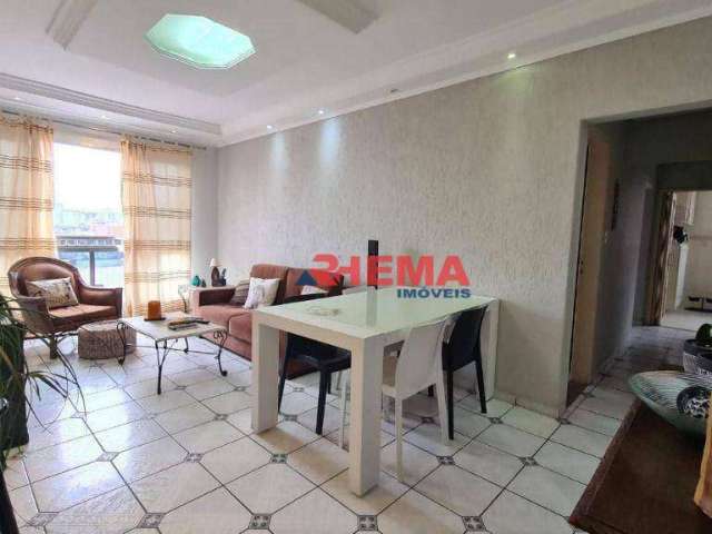 Apartamento com 2 dormitórios à venda, 84 m² por R$ 420.000,00 - Aparecida - Santos/SP