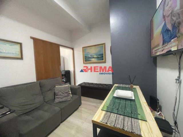 Apartamento com 1 dormitório à venda, 30 m² por R$ 340.000,00 - Ponta da Praia - Santos/SP