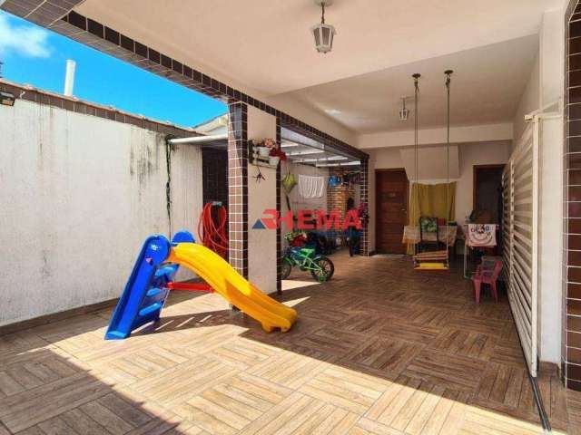 Casa com 3 dormitórios à venda, 116 m² por R$ 599.000,00 - Macuco - Santos/SP