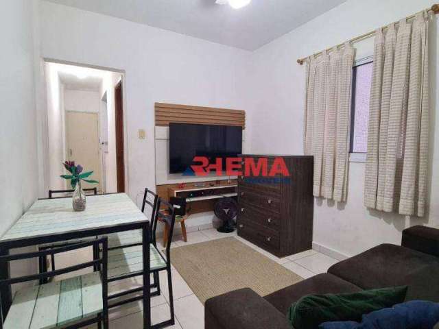 Apartamento com 1 dormitório à venda, 38 m² por R$ 320.000,00 - Boqueirão - Santos/SP