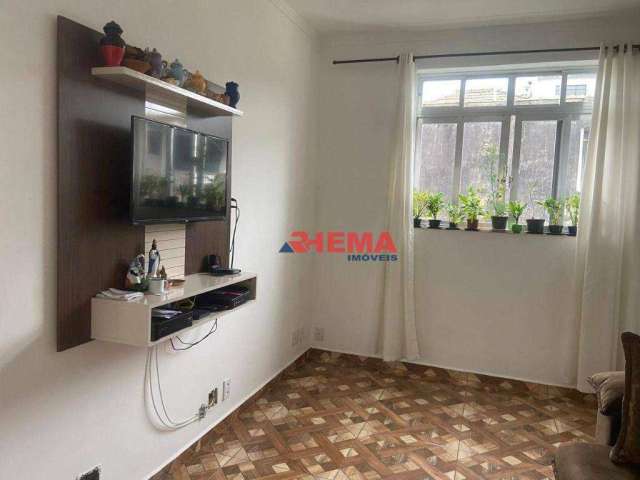 Apartamento com 2 dormitórios à venda, 62 m² por R$ 330.000,00 - Macuco - Santos/SP