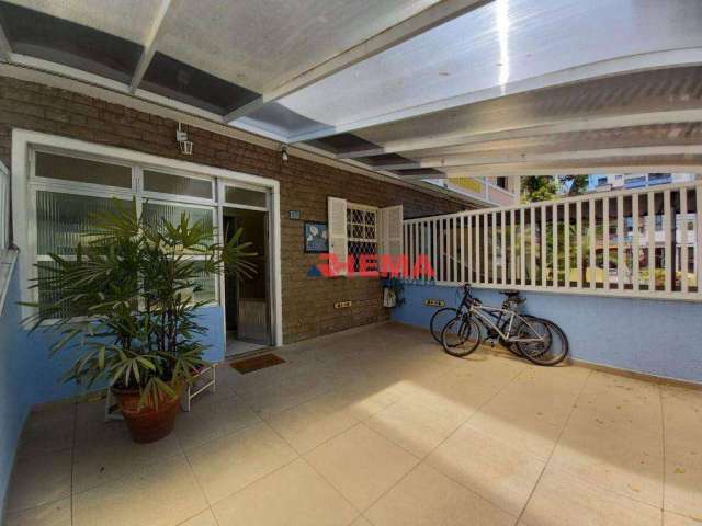 Casa com 2 dormitórios à venda, 71 m² por R$ 636.000,00 - Embaré - Santos/SP