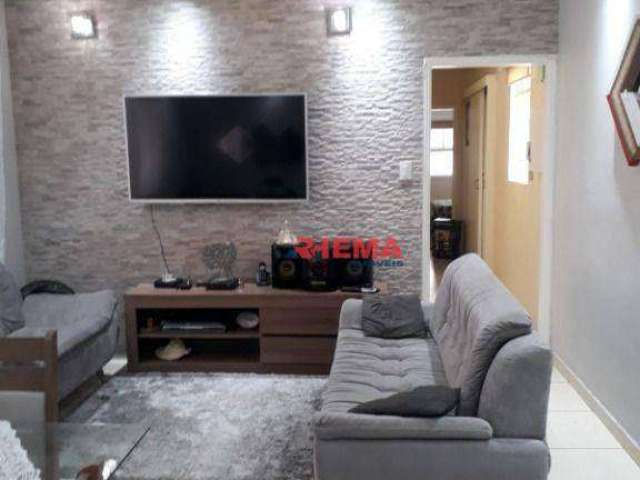 Apartamento com 3 dormitórios à venda, 133 m² por R$ 610.000,00 - Boqueirão - Santos/SP