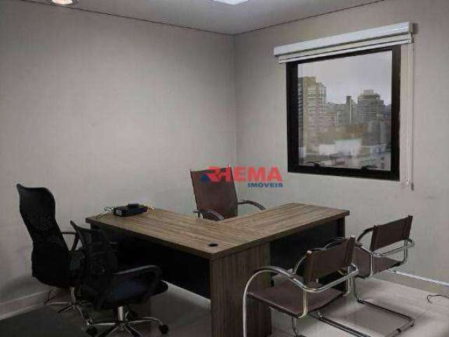 Sala para alugar, 40 m² por R$ 3.500,01/mês - Boqueirão - Santos/SP