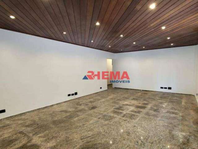 Casa com 2 dormitórios para alugar, 90 m² por R$ 3.890,02/mês - Embaré - Santos/SP