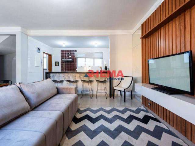 Casa com 3 dormitórios à venda, 136 m² por R$ 1.350.000 - Boqueirão - Santos/SP