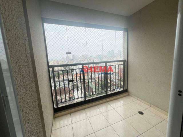 Apartamento com 2 dormitórios para alugar, 75 m² por R$ 4.200/mês - Marapé - Santos/SP