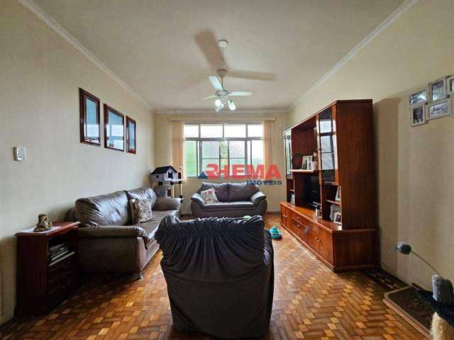 Apartamento com 3 dormitórios à venda, 110 m² por R$ 440.000,00 - Vila Belmiro - Santos/SP