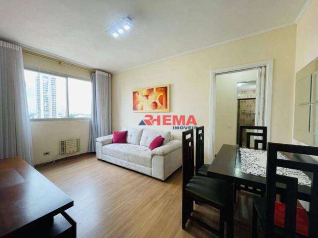 Apartamento com 1 dormitório à venda, 65 m² por R$ 447.000,00 - Boqueirão - Santos/SP