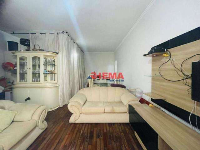 Apartamento com 2 dormitórios à venda, 96 m² por R$ 550.000,00 - Pompéia - Santos/SP