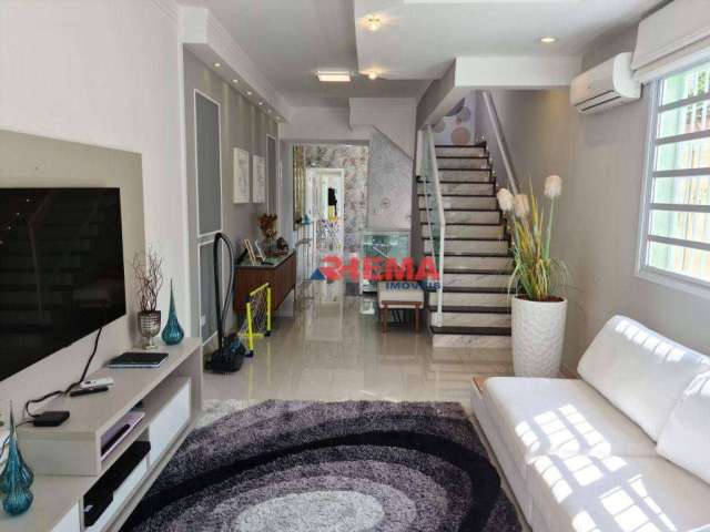 Casa com 4 dormitórios à venda, 261 m² por R$ 2.300.000,00 - Ponta da Praia - Santos/SP