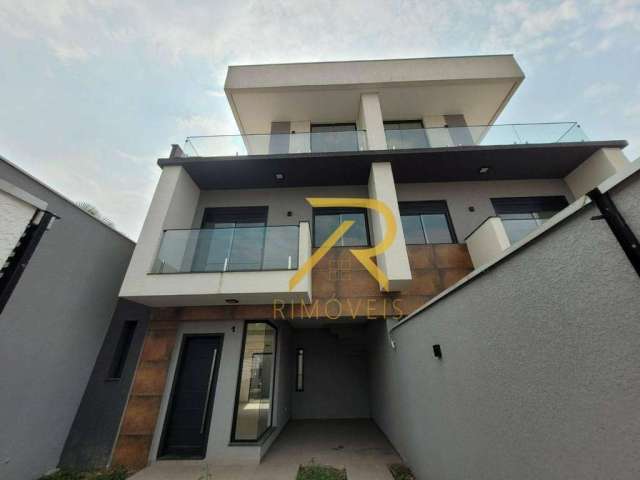 Sobrado à venda, 175 m² por R$ 890.000,00 - Fanny - Curitiba/PR