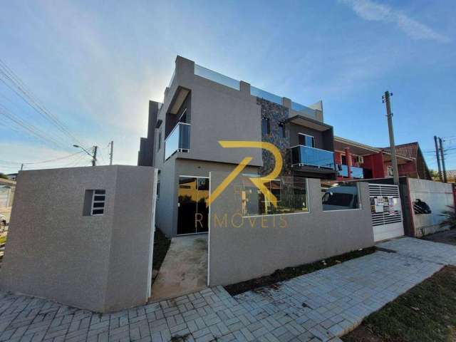 Sobrado com 3 dormitórios à venda, 92 m² por R$ 530.000,00 - Sítio Cercado - Curitiba/PR