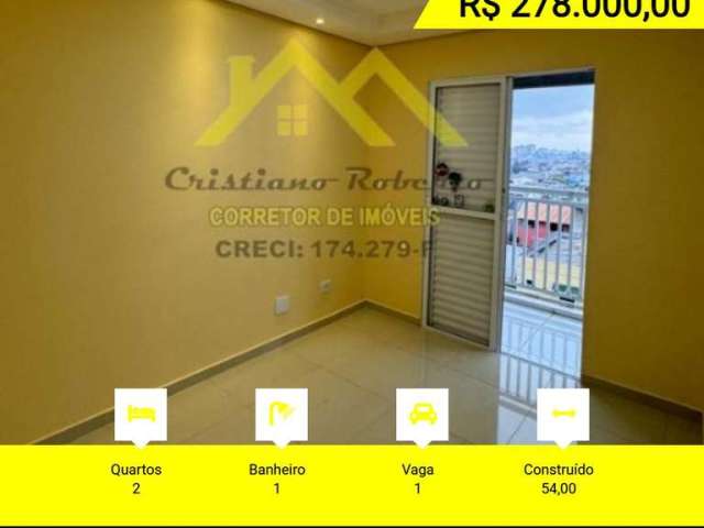 Apartamento para Venda em Guarulhos, Vila Carmela 3, 2 dormitórios, 1 banheiro, 1 vaga