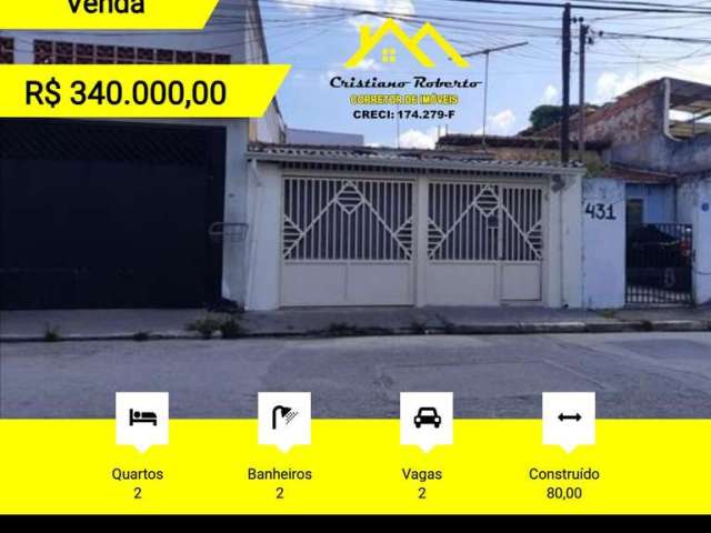 Casa para Venda em Guarulhos, Vila Santa Maria, 2 dormitórios, 2 banheiros, 2 vagas