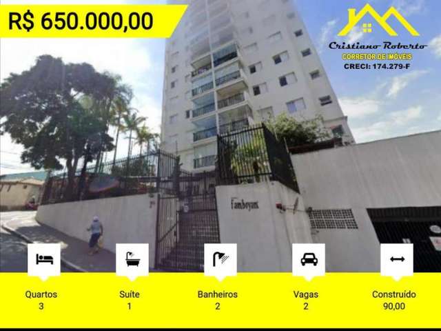 Apartamento para Venda, Jardim Aida, 3 dormitórios, 1 suíte, 2 banheiros, 2 vagas