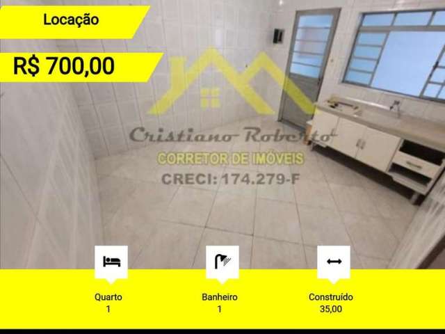 Casa para Locação em Guarulhos, Jardim Adriana, 1 dormitório, 1 banheiro