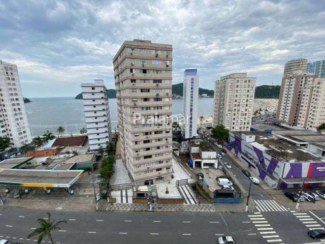 Sala living ! Vista ao mar ! Garagem ! Reformado | Gonzaguinha | SV | SP.